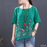  整整十天，才找到这“棉麻大码衫”减龄