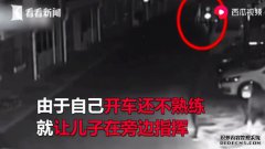 准新郎指挥“新手”父亲停入库，结果反
