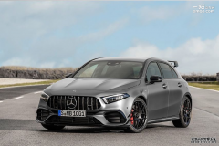 3.9秒破百 全新AMG A45 S发布 龙巡天下之无