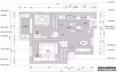 65平的原木风小户型二居室，花10万改造学