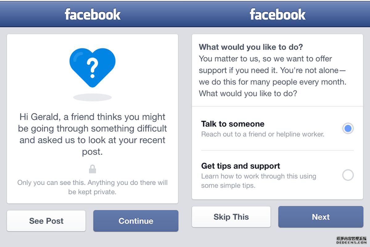 为了防止用户自杀，Facebook 想了 3 个办法