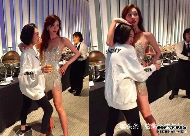 小S太识趣，去喝林志玲喜酒卫衣配布鞋，李靓蕾却比新娘还美