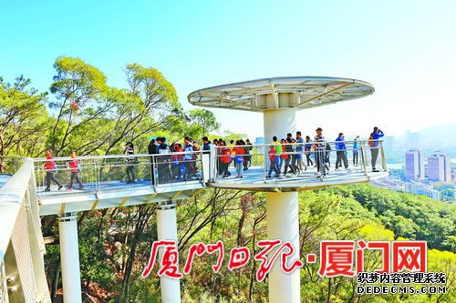 厦门健康步道预计元旦开放 设置14个驿站节点