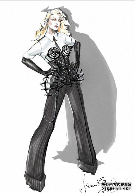 设计师Jean-Paul Gaultier 