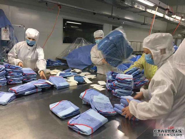 日产3000件防护服 秀洲这家企业开足马力支援一线