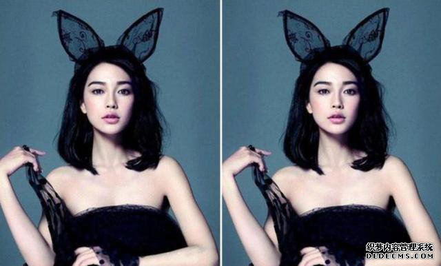 杨颖与吴昕同款兔女郎穿搭，小6岁的杨颖竟然一点便宜都占不到！