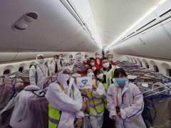 英国维珍航空从中国运回3300万只口罩 3