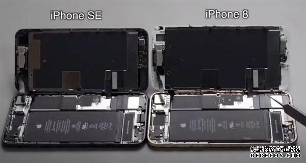 新iPhone SE首拆视频公布：内部设计基本一致，实锤换芯iPhone8