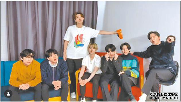 BTS防弹少年团获最受欢迎组合。