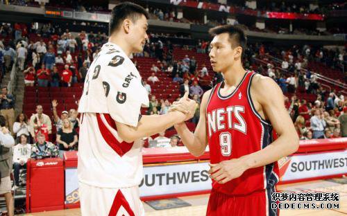 易建联在NBA投中了75个三分球，大郅70个，那姚明和林书豪呢？