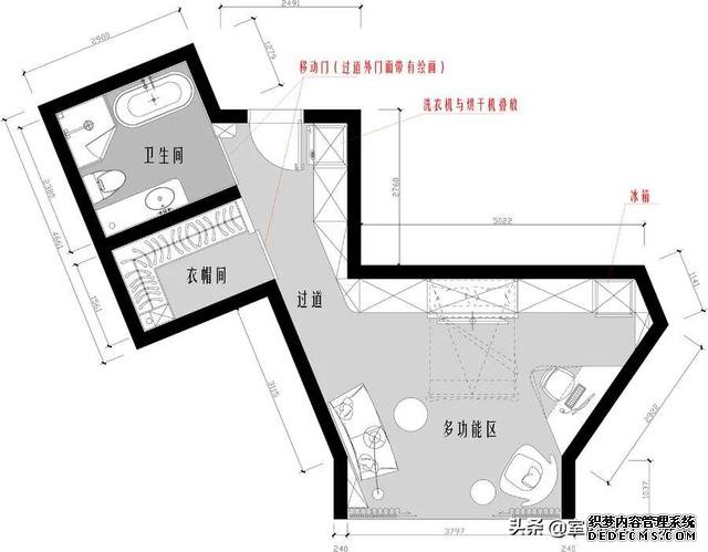 户型优化 | 一个马桶型奇葩户型的12种改造方案，尽你所想
