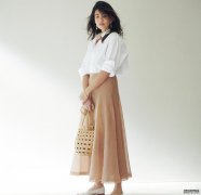 日系博主这样搭配白色单品，时尚百搭又