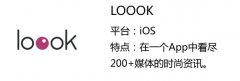 时尚资讯应用LOOOK：一个APP 让你看尽时尚