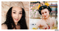 55岁林芳兵真冻龄，穿驼色大衣搭长靴风