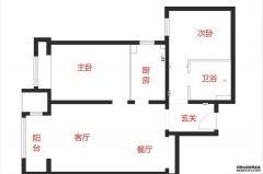 不买沙发、茶几，餐厅改卧室，80㎡两居