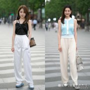 杭州女生真会穿，“上短下长”个个都是