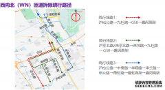 嘉闵高架沪松公路立交两根匝道27日晚封