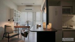 39㎡的小屋里没客厅，入户后，我却心动