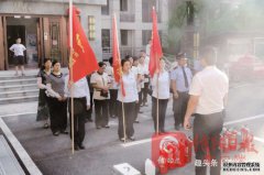 平桥街道开展消防安全应急演练