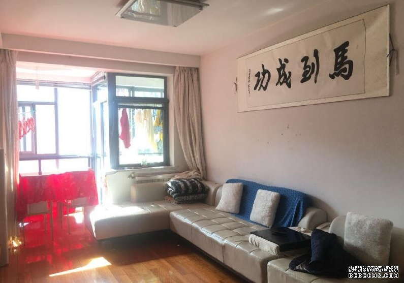 晒晒同事的房子，头一次见阳台这样隔断，晾衣服再也不到处湿答答